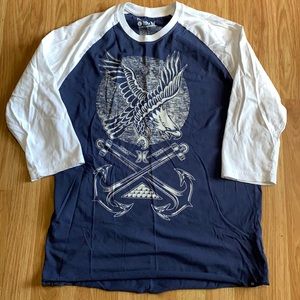Hurley Three Quarter Sleeve